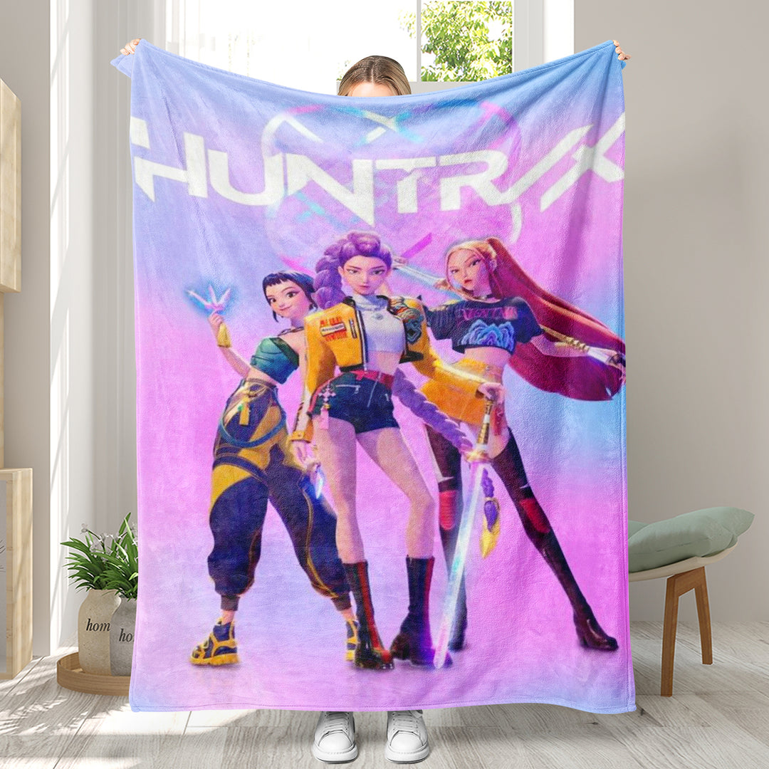 KDH K-pop inspired Throw Blanket soft flannel Blanket