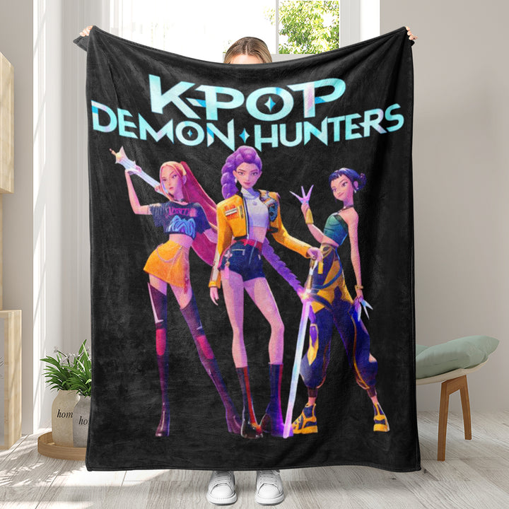 KDH K-pop inspired Throw Blanket soft flannel Blanket
