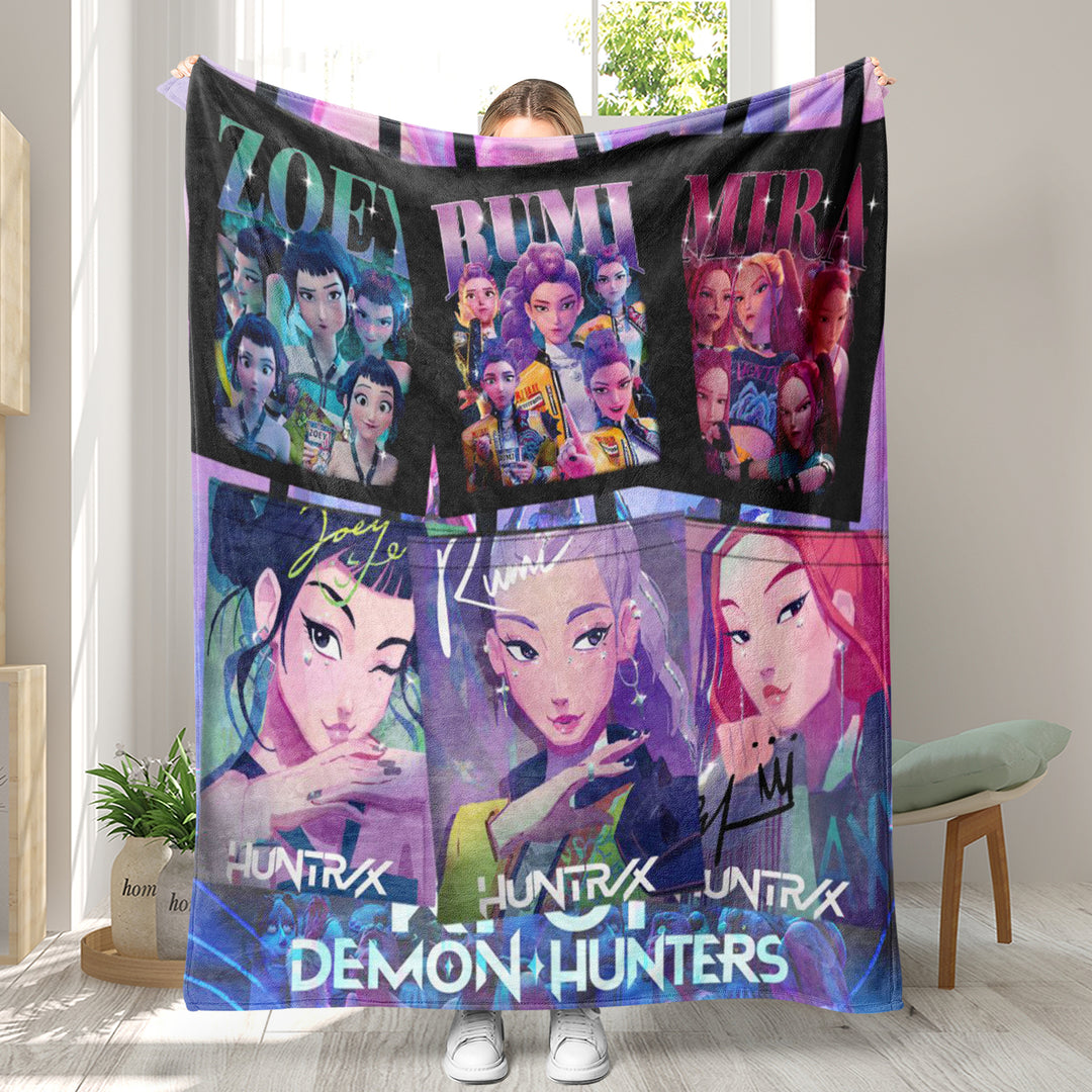 KDH K-pop inspired Throw Blanket soft flannel Blanket