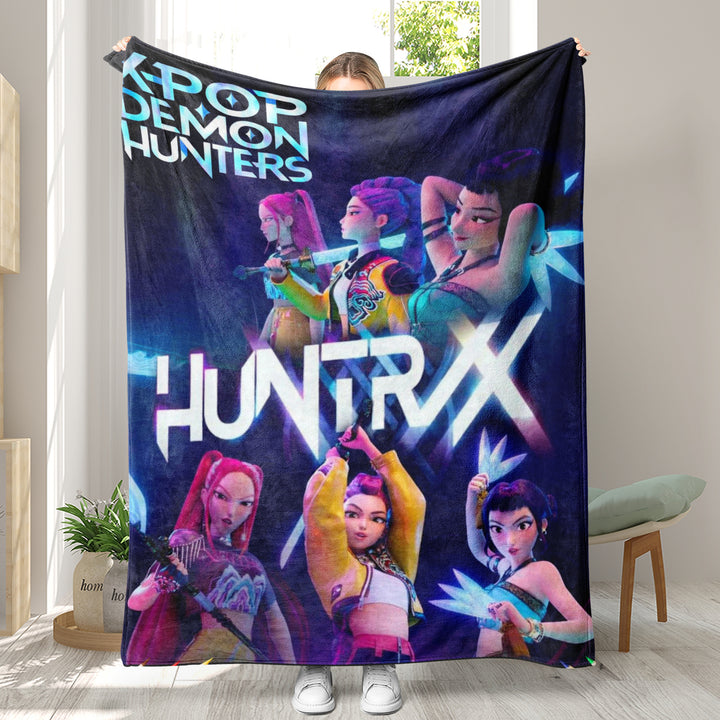 KDH K-pop inspired Throw Blanket soft flannel Blanket