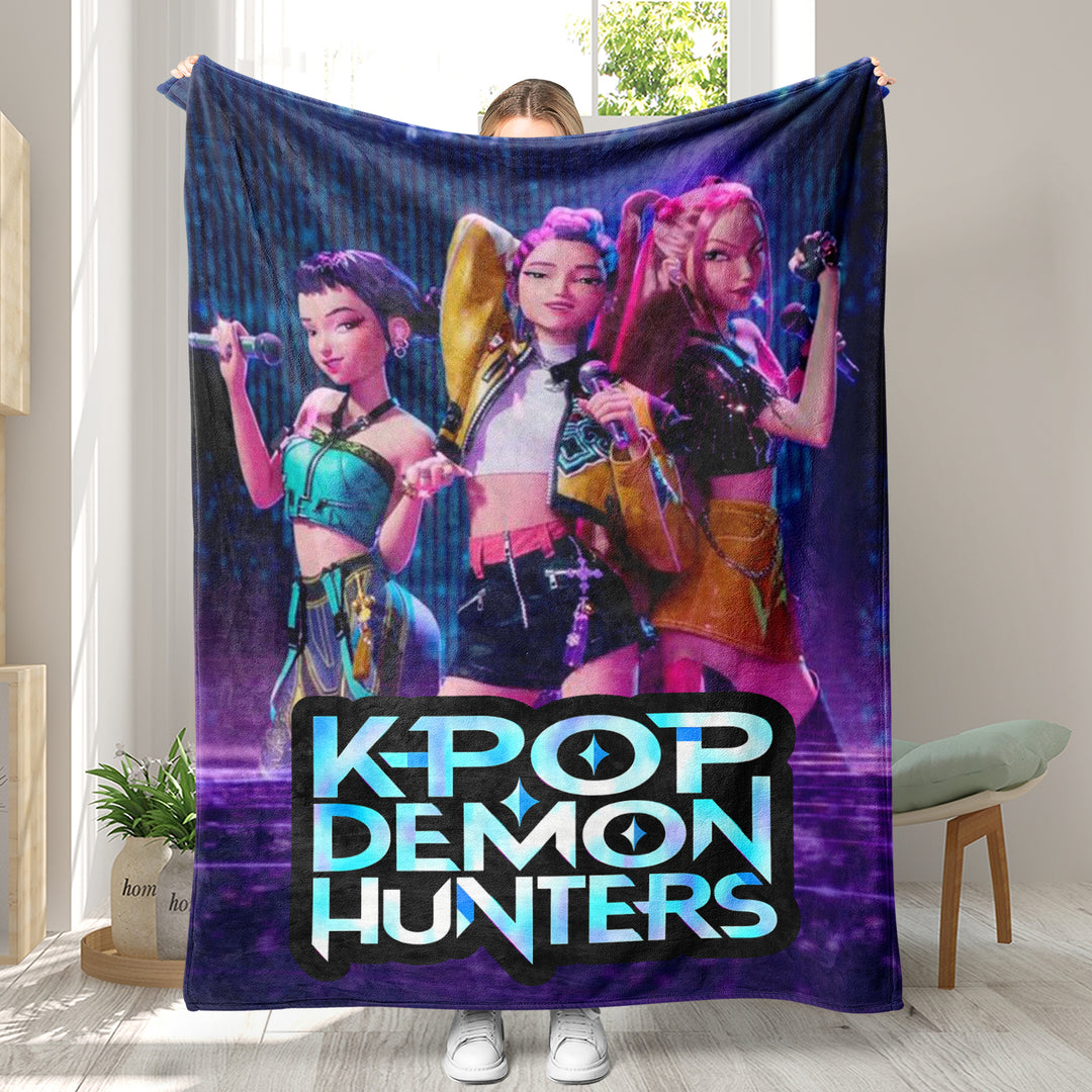 KDH K-pop inspired Throw Blanket soft flannel Blanket