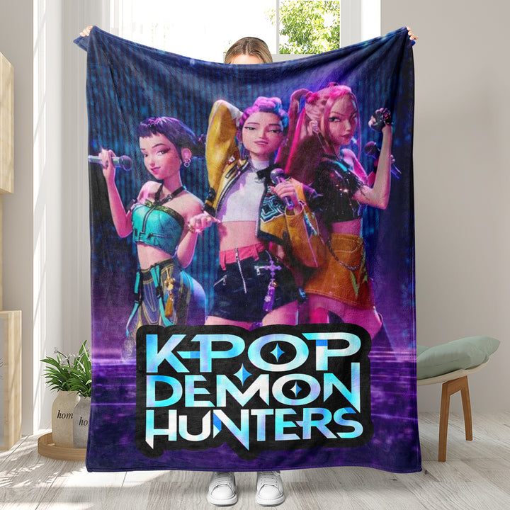 KDH K-pop inspired Throw Blanket soft flannel Blanket