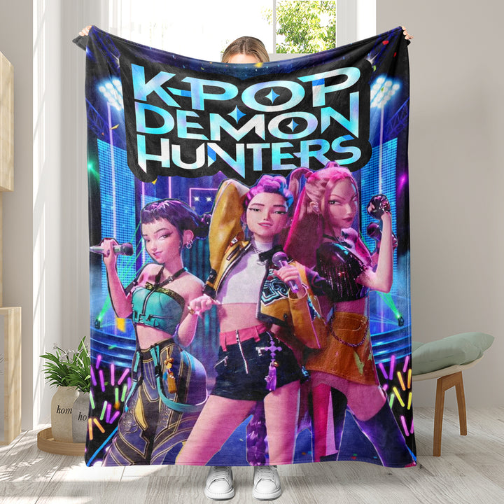 KDH K-pop inspired Throw Blanket soft flannel Blanket
