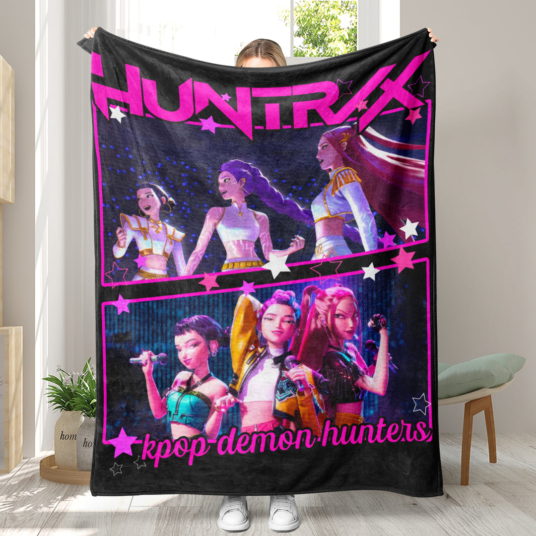 KDH K-pop inspired Throw Blanket soft flannel Blanket