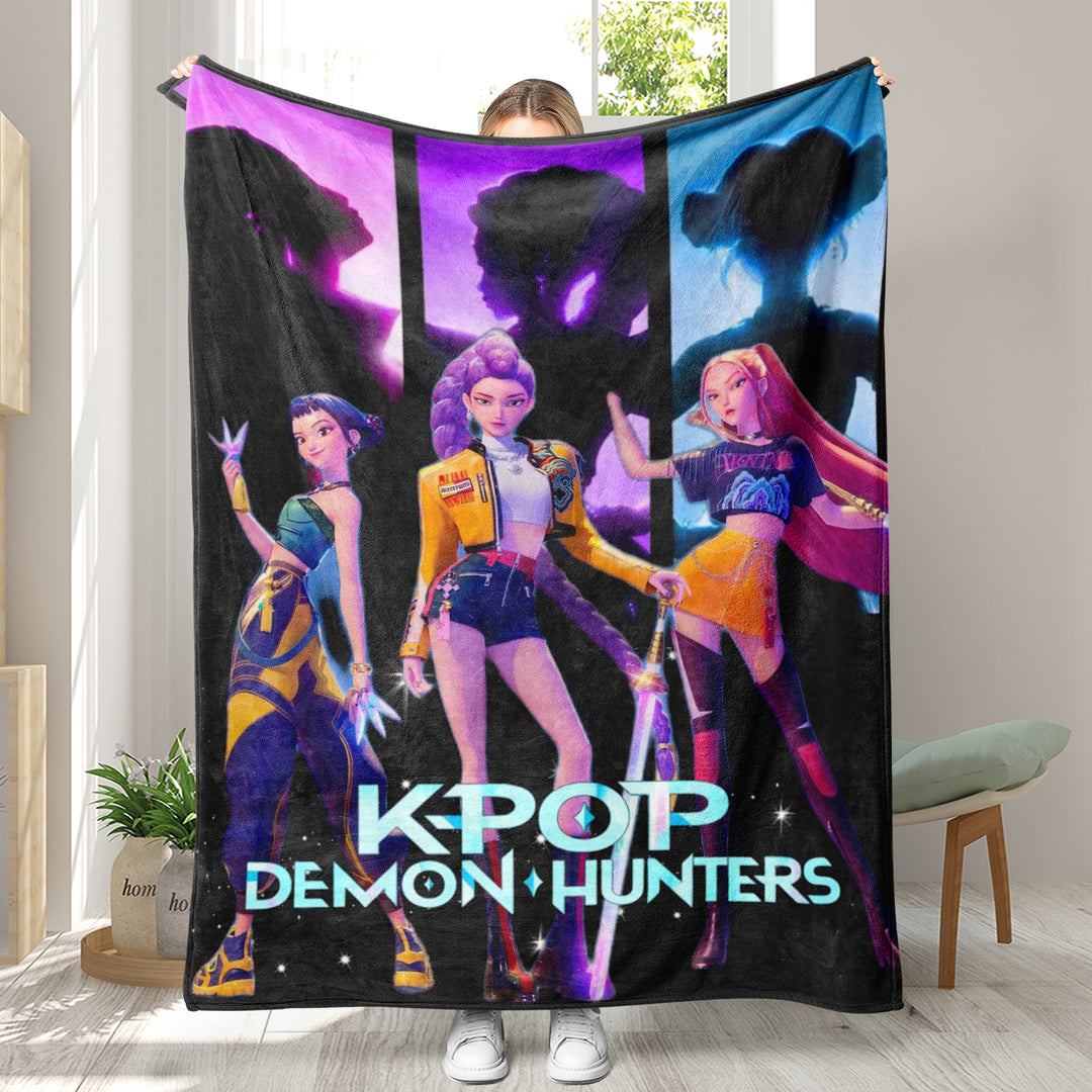 KDH K-pop inspired Throw Blanket soft flannel Blanket
