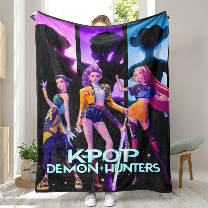 KDH K-pop inspired Throw Blanket soft flannel Blanket