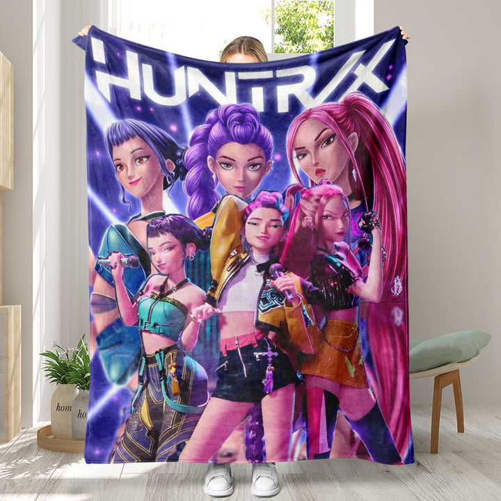 KDH K-pop inspired Throw Blanket soft flannel Blanket