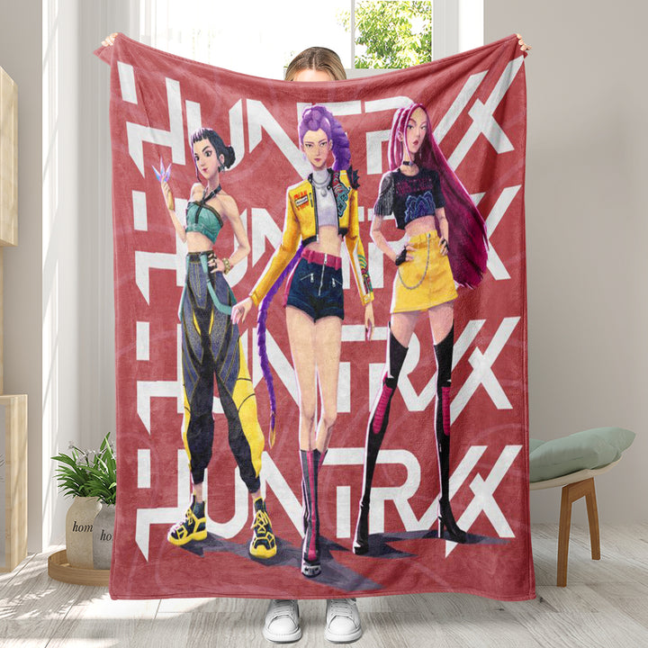 KDH K-pop inspired Throw Blanket soft flannel Blanket
