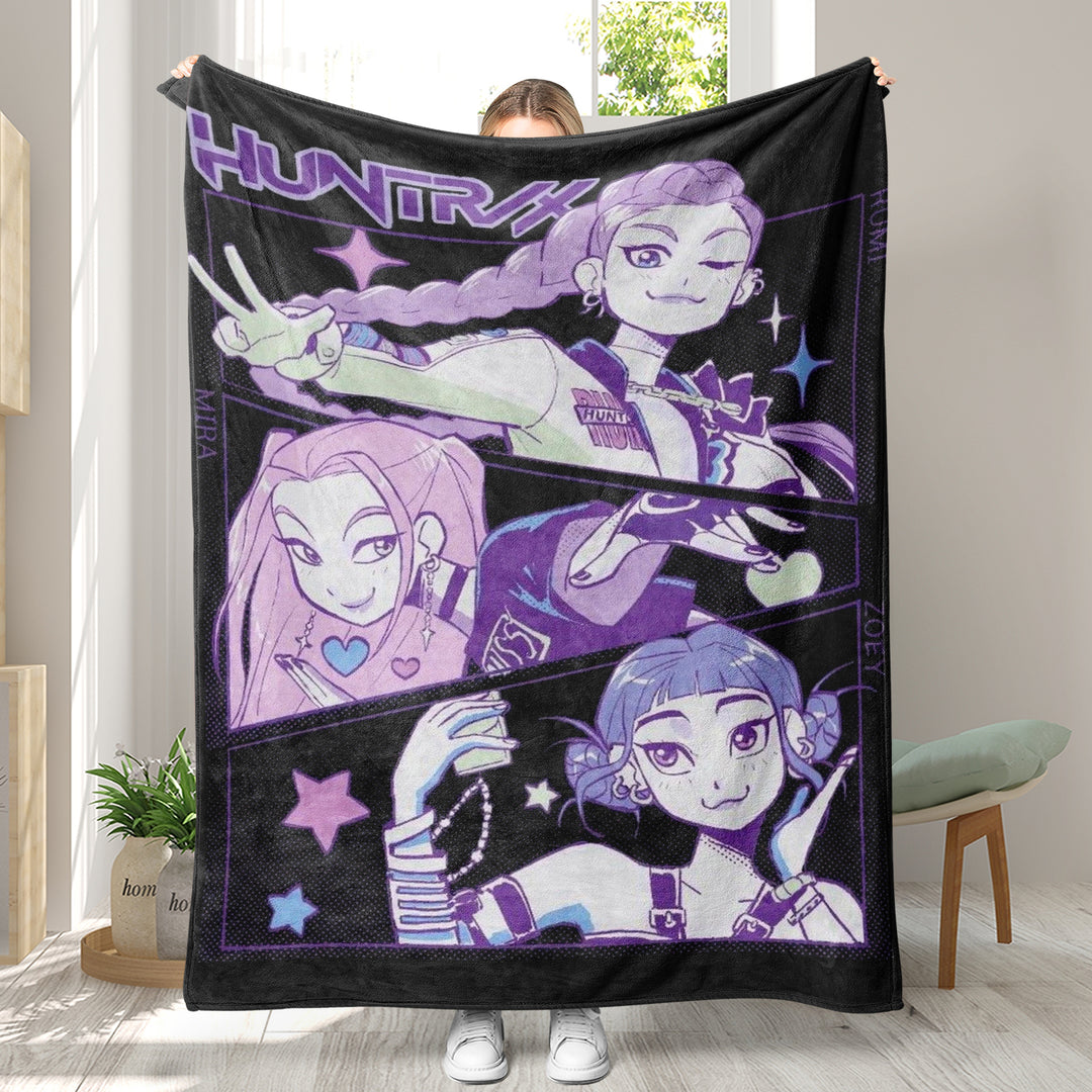 KDH K-pop inspired Throw Blanket soft flannel Blanket