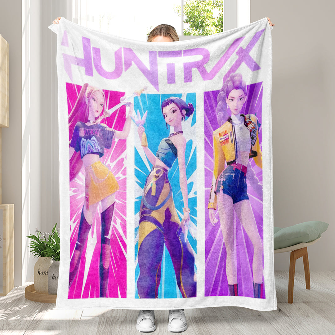 KDH K-pop inspired Throw Blanket soft flannel Blanket