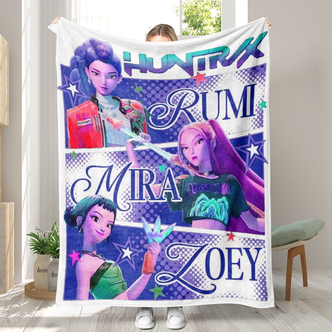 KDH K-pop inspired Throw Blanket soft flannel Blanket