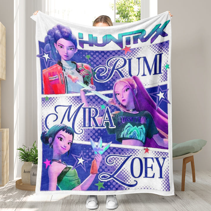 KDH K-pop inspired Throw Blanket soft flannel Blanket