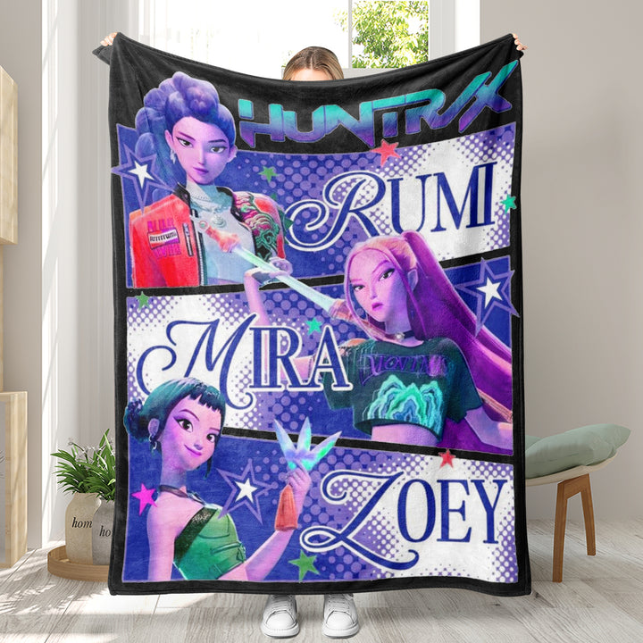 KDH K-pop inspired Throw Blanket soft flannel Blanket