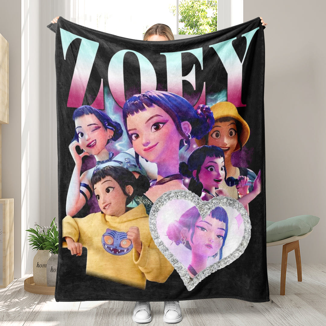 KDH K-pop inspired Throw Blanket soft flannel Blanket