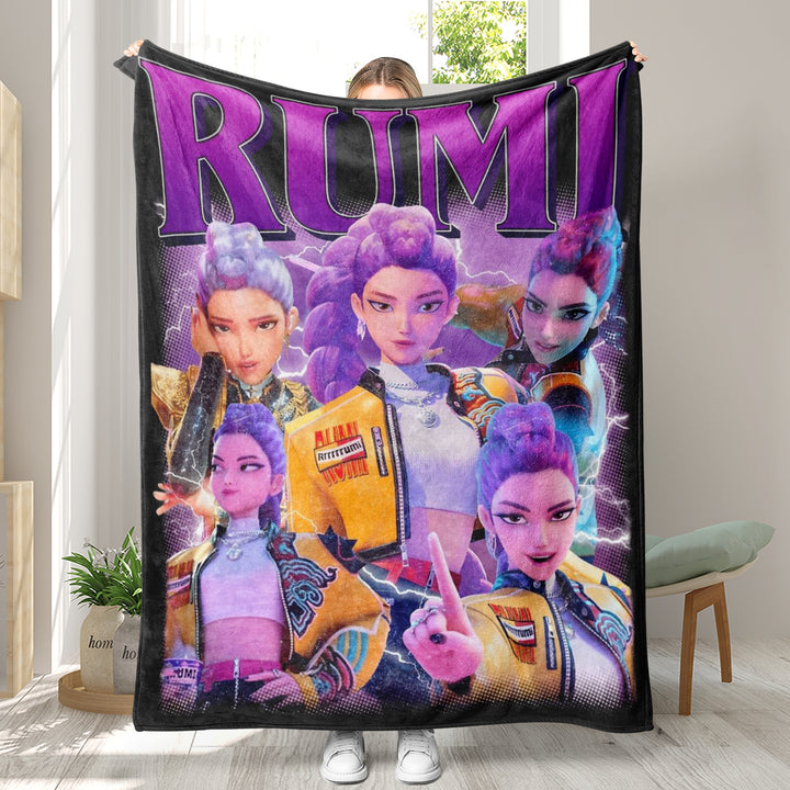 KDH K-pop inspired Throw Blanket soft flannel Blanket