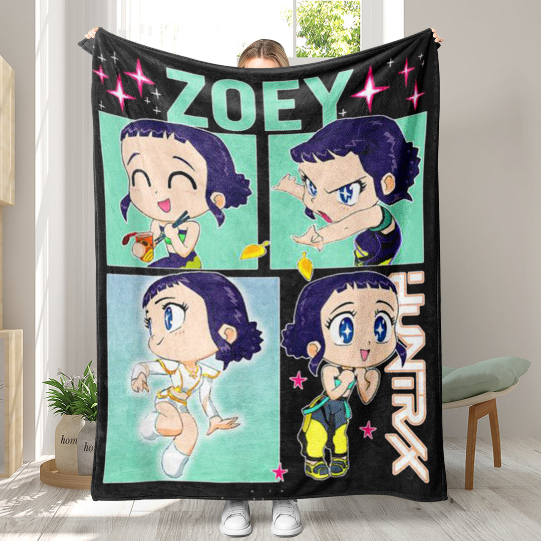KDH K-pop inspired Throw Blanket soft flannel Blanket