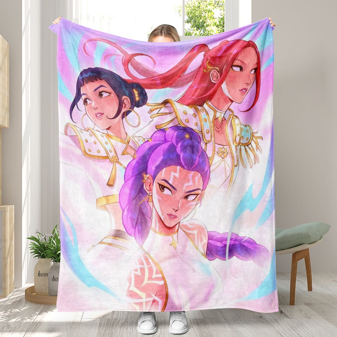 KDH K-pop inspired Throw Blanket soft flannel Blanket