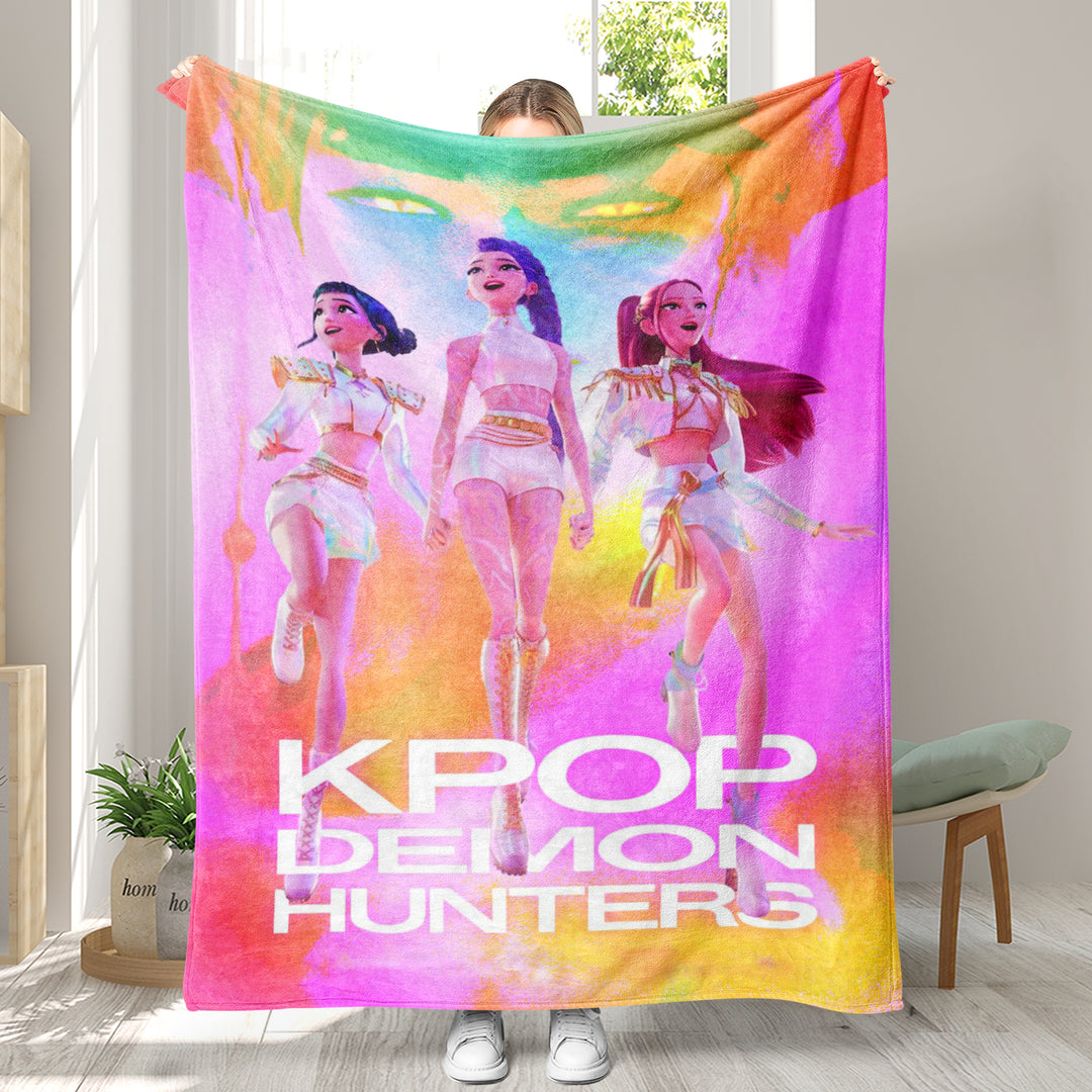 KDH K-pop inspired Throw Blanket soft flannel Blanket