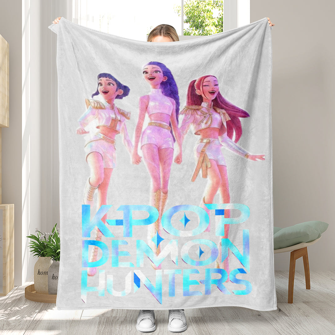 KDH K-pop inspired Throw Blanket soft flannel Blanket