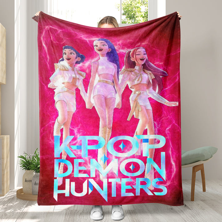 KDH K-pop inspired Throw Blanket soft flannel Blanket