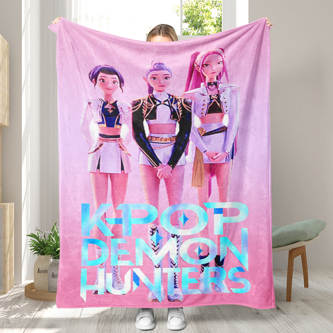 KDH K-pop inspired Throw Blanket soft flannel Blanket