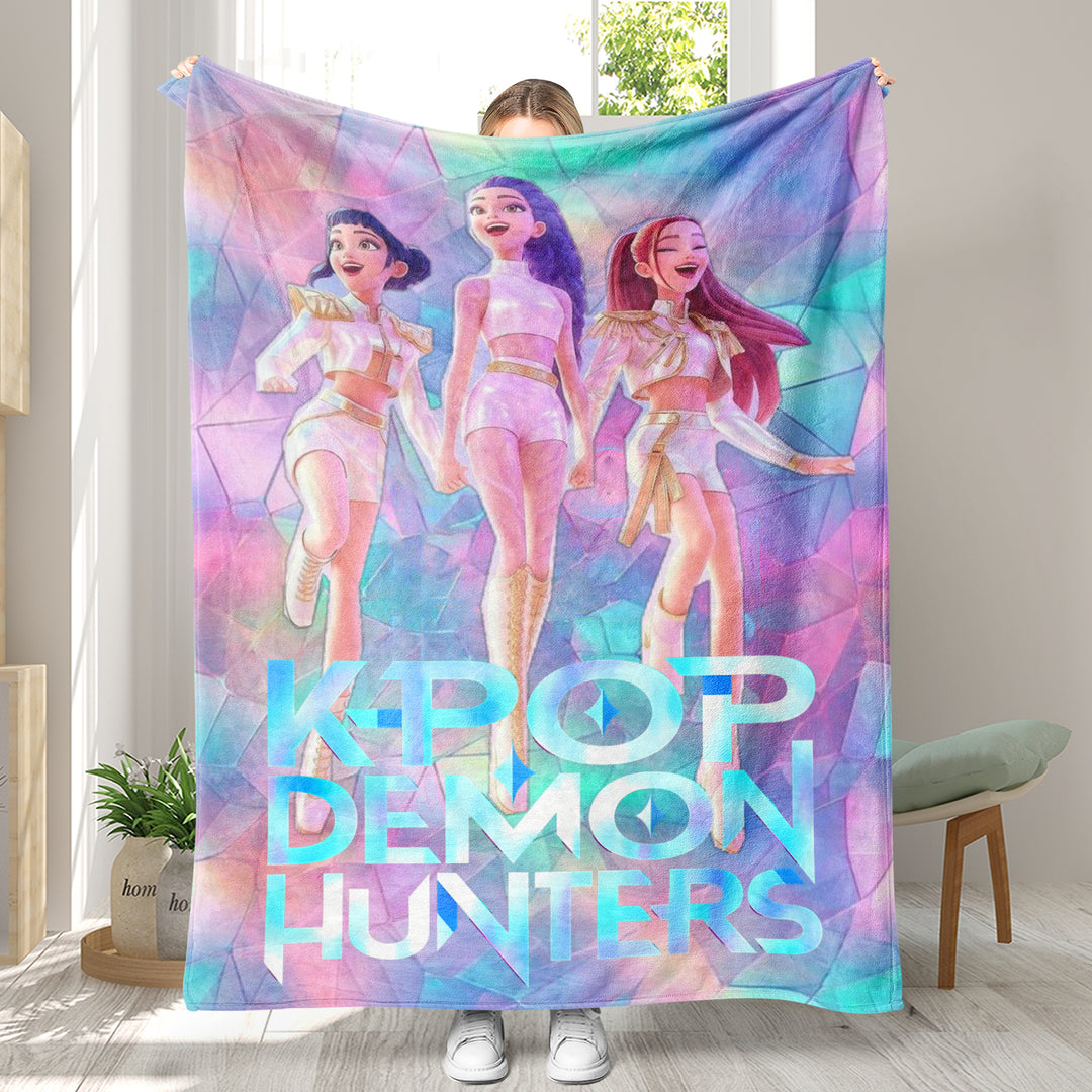 KDH K-pop inspired Throw Blanket soft flannel Blanket