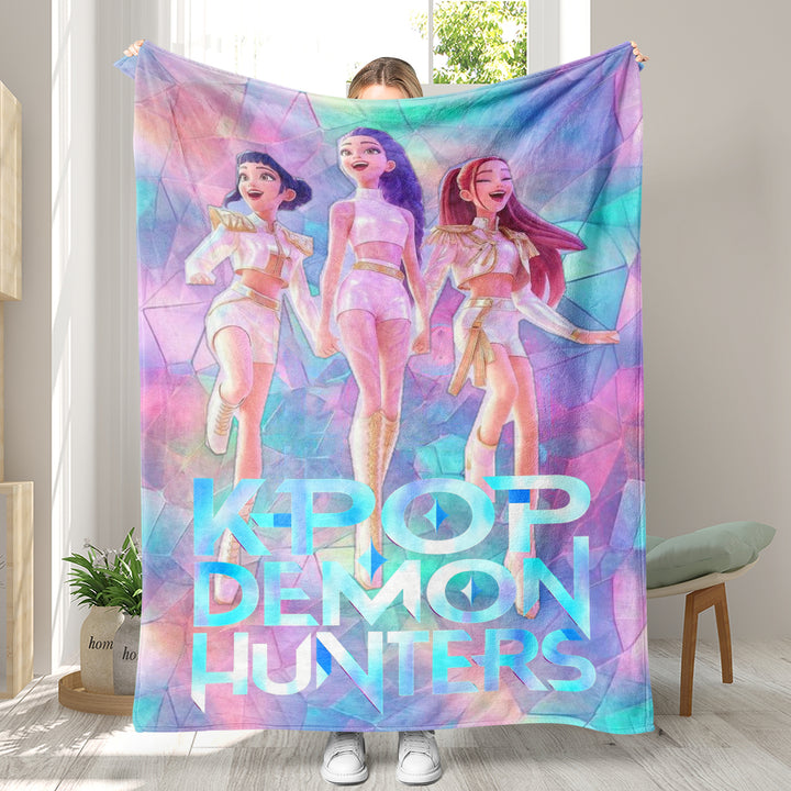 KDH K-pop inspired Throw Blanket soft flannel Blanket