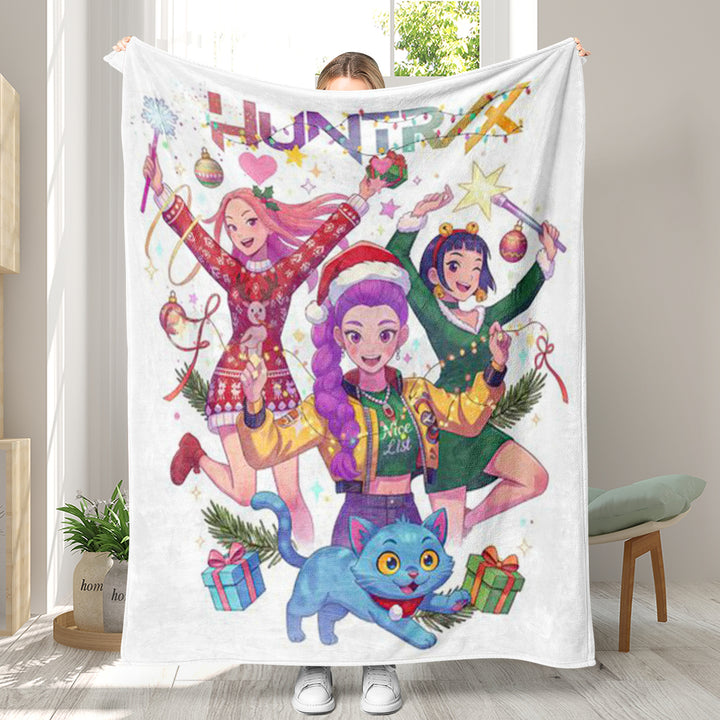 KDH K-pop inspired Throw Blanket soft flannel Blanket