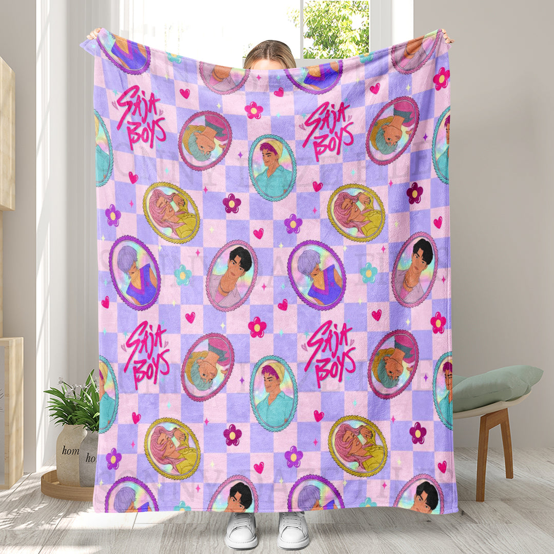 KDH K-pop inspired Throw Blanket soft flannel Blanket