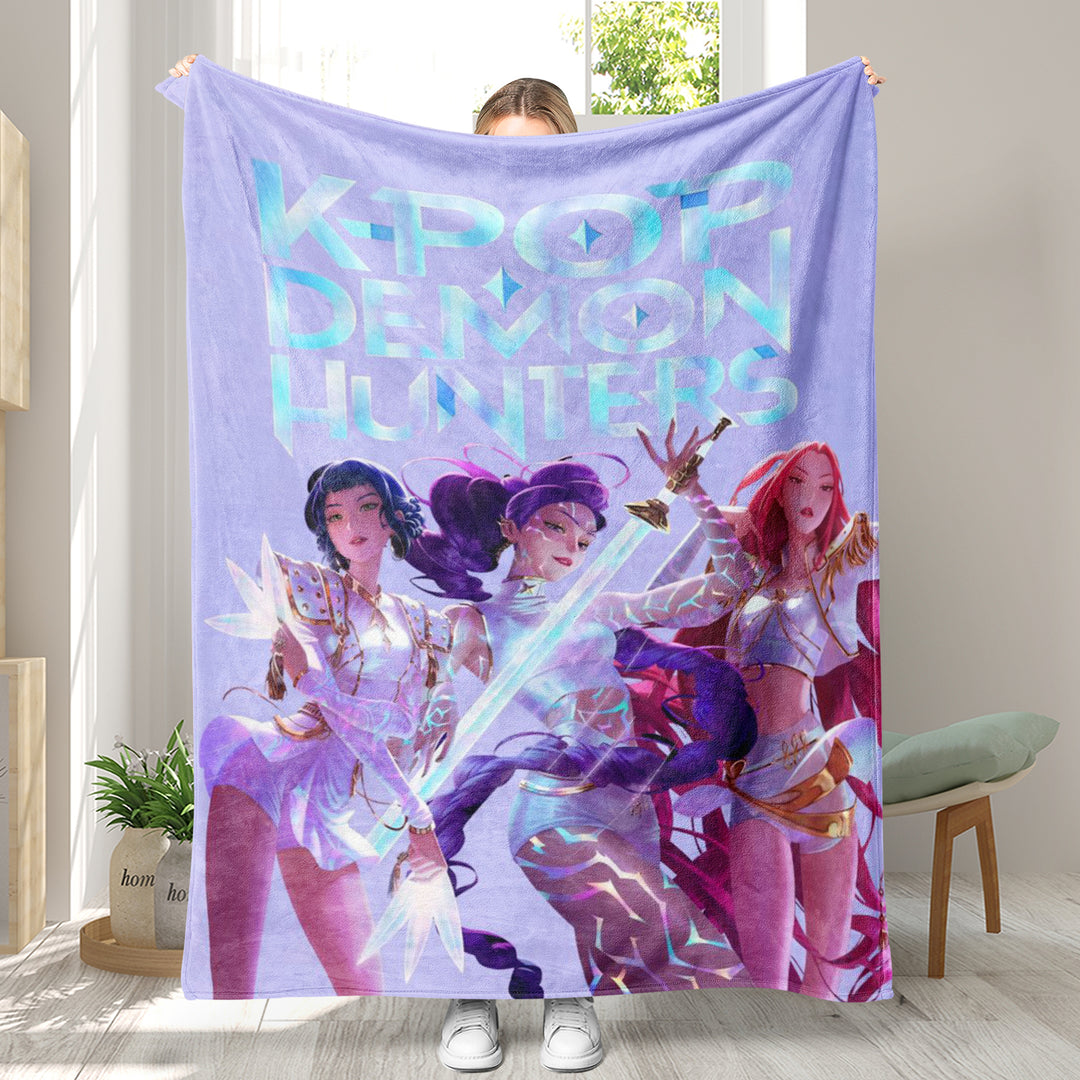 KDH K-pop inspired Throw Blanket soft flannel Blanket