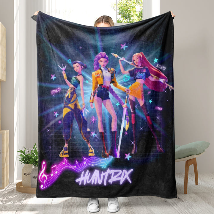 KDH K-pop inspired Throw Blanket soft flannel Blanket
