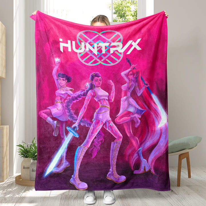 KDH K-pop inspired Throw Blanket soft flannel Blanket