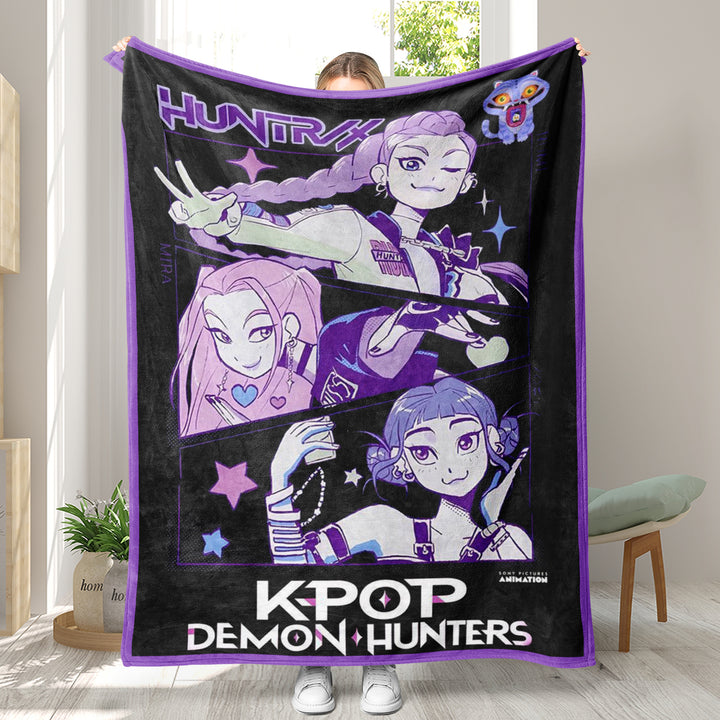 KDH K-pop inspired Throw Blanket soft flannel Blanket