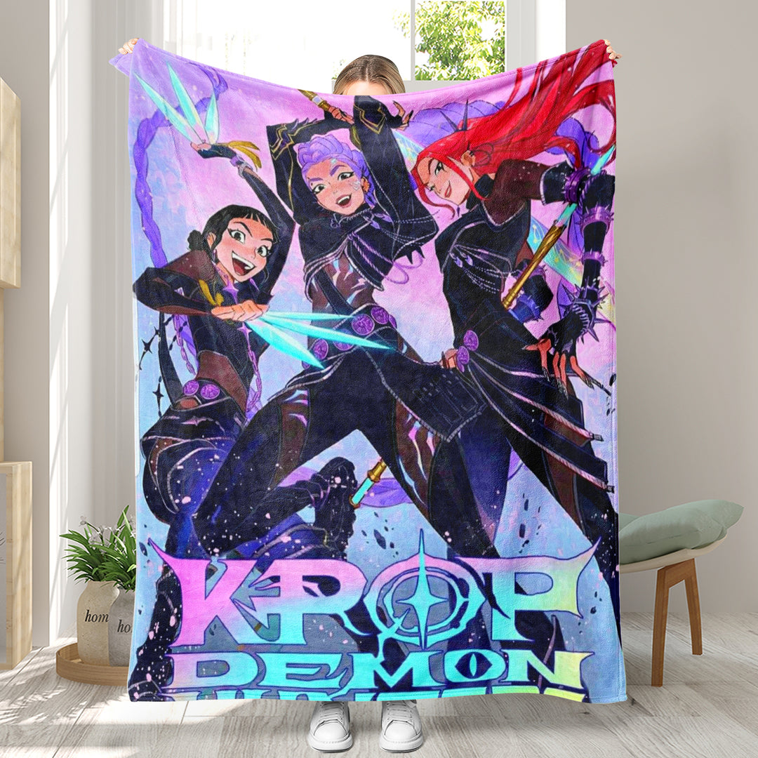 KDH K-pop inspired Throw Blanket soft flannel Blanket