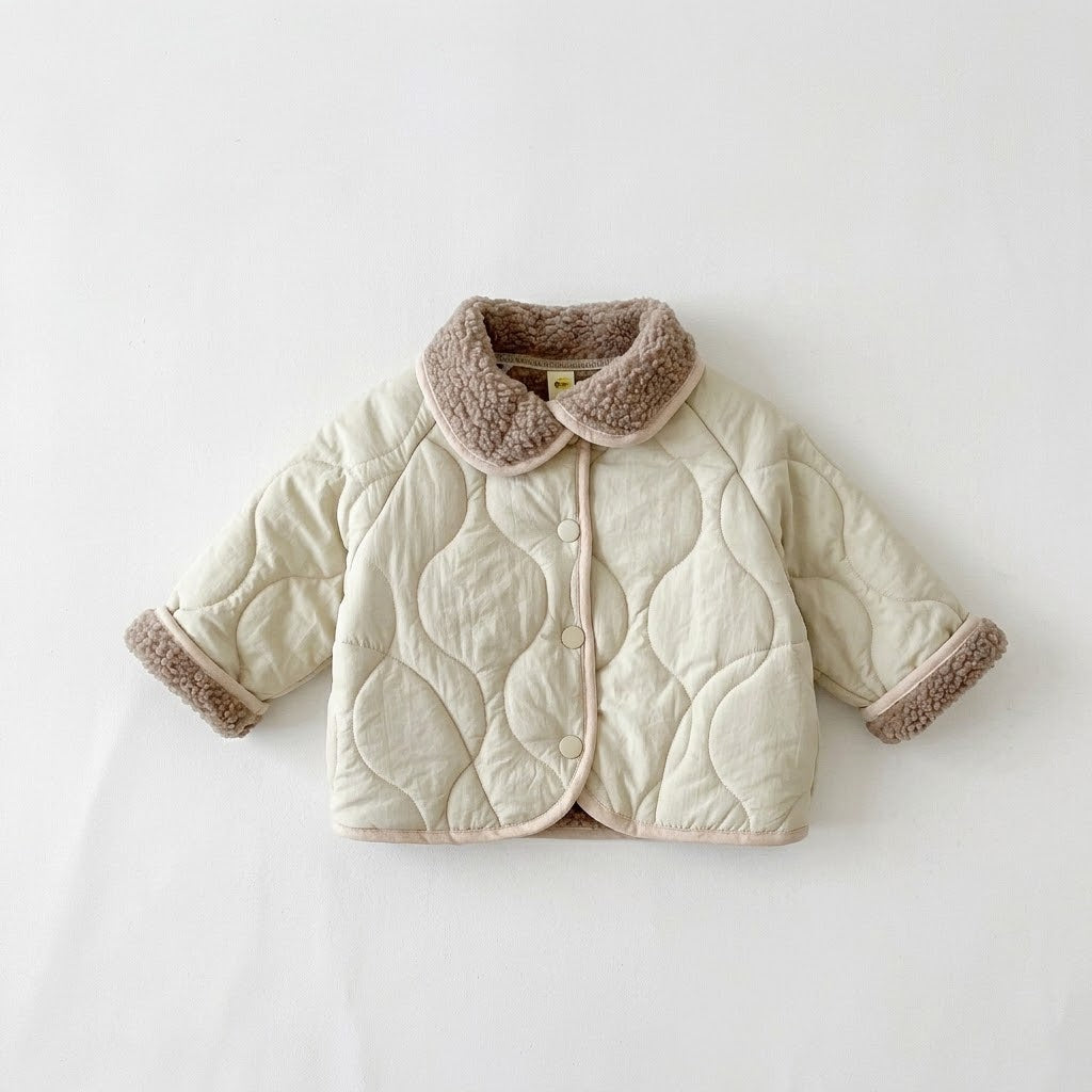 Kids Thick Fleece Warm Winter Jacket
