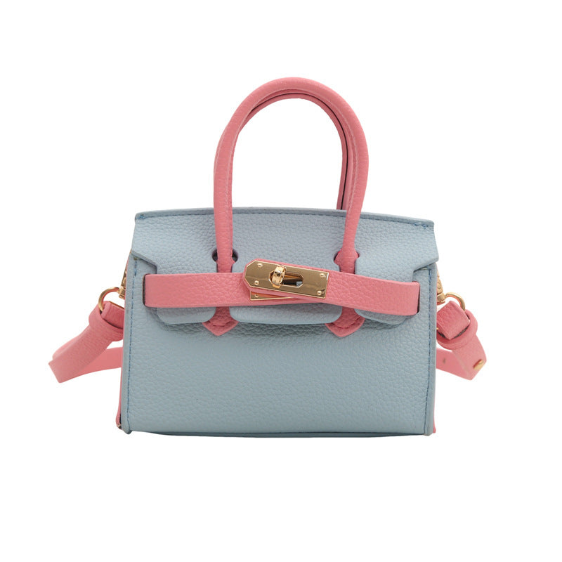 Mini contrast color crossbody bag Kelly mini handbag-2026
