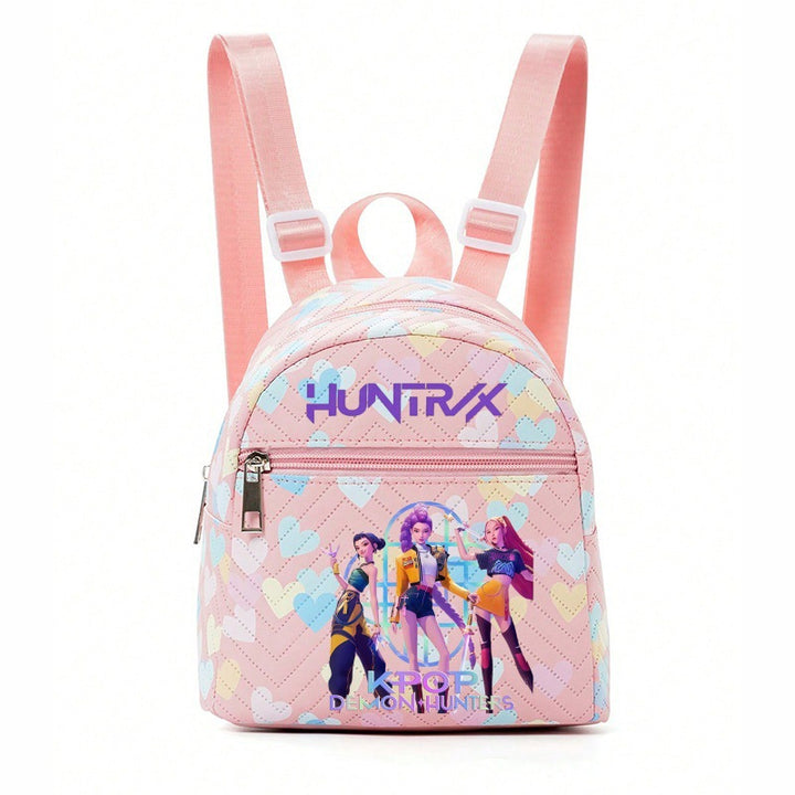 KDH K-pop inspired mini Backpack for girls-pink heart