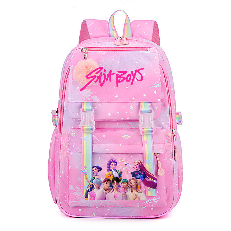 KDH K-pop inspired large-capacity student backpacks