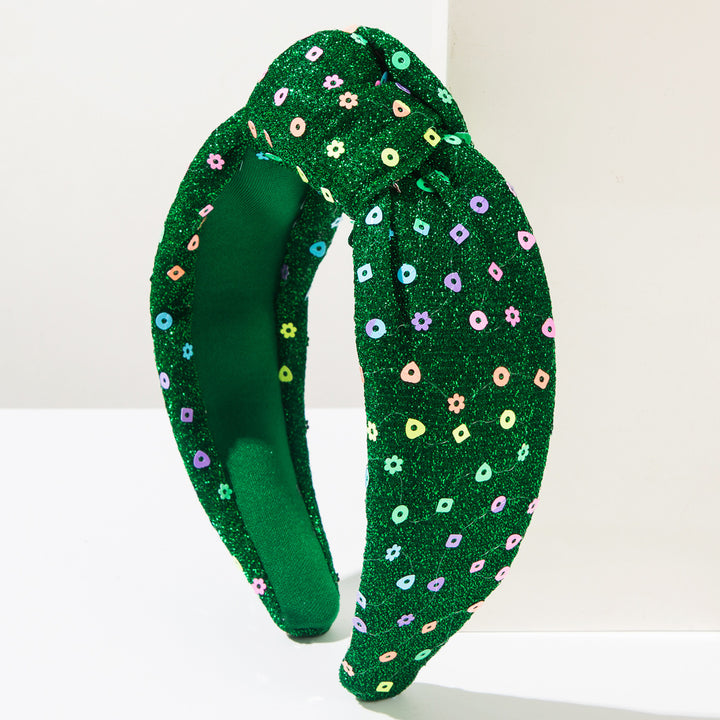 Christmas Sequins Snowflake Headband Party Hair Accessory