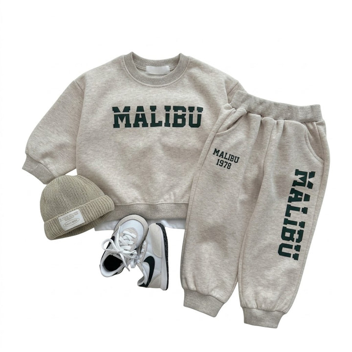 Baby Boys Malibu Cotton 2-Piece Sweatshirt and Pants Set
