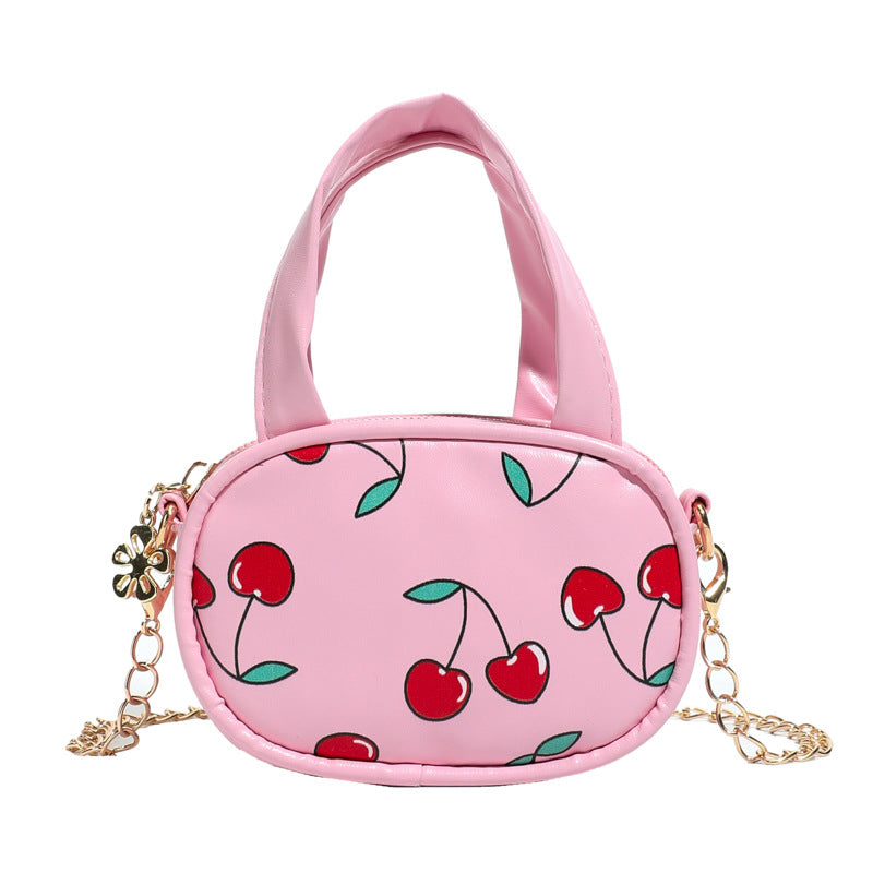 Mini Cute Cherry-Print handbag mom&me crossbody bag