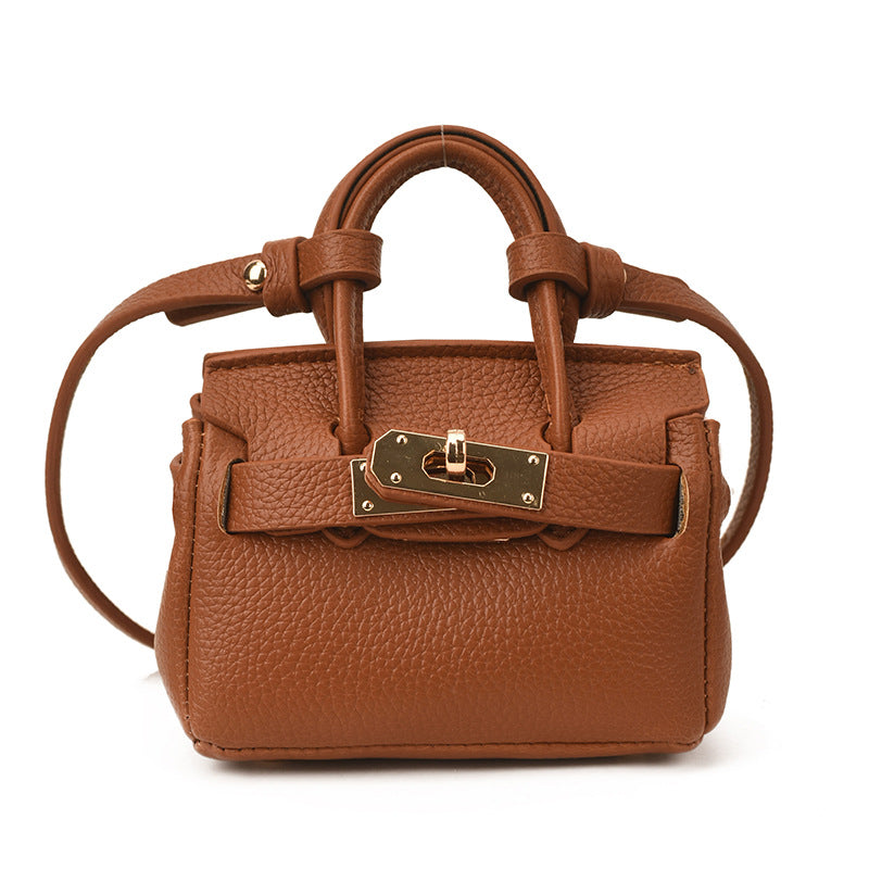 2026 Mini contrast color crossbody bag Kelly mini handbag