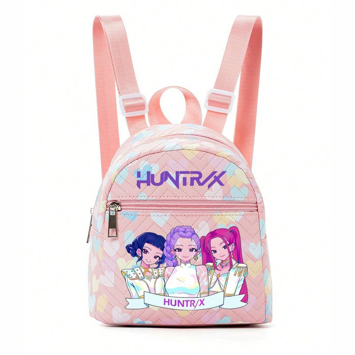 KDH K-pop inspired mini Backpack for girls-pink heart