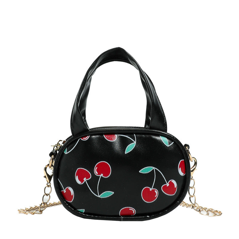 Mini Cute Cherry-Print handbag mom&me crossbody bag