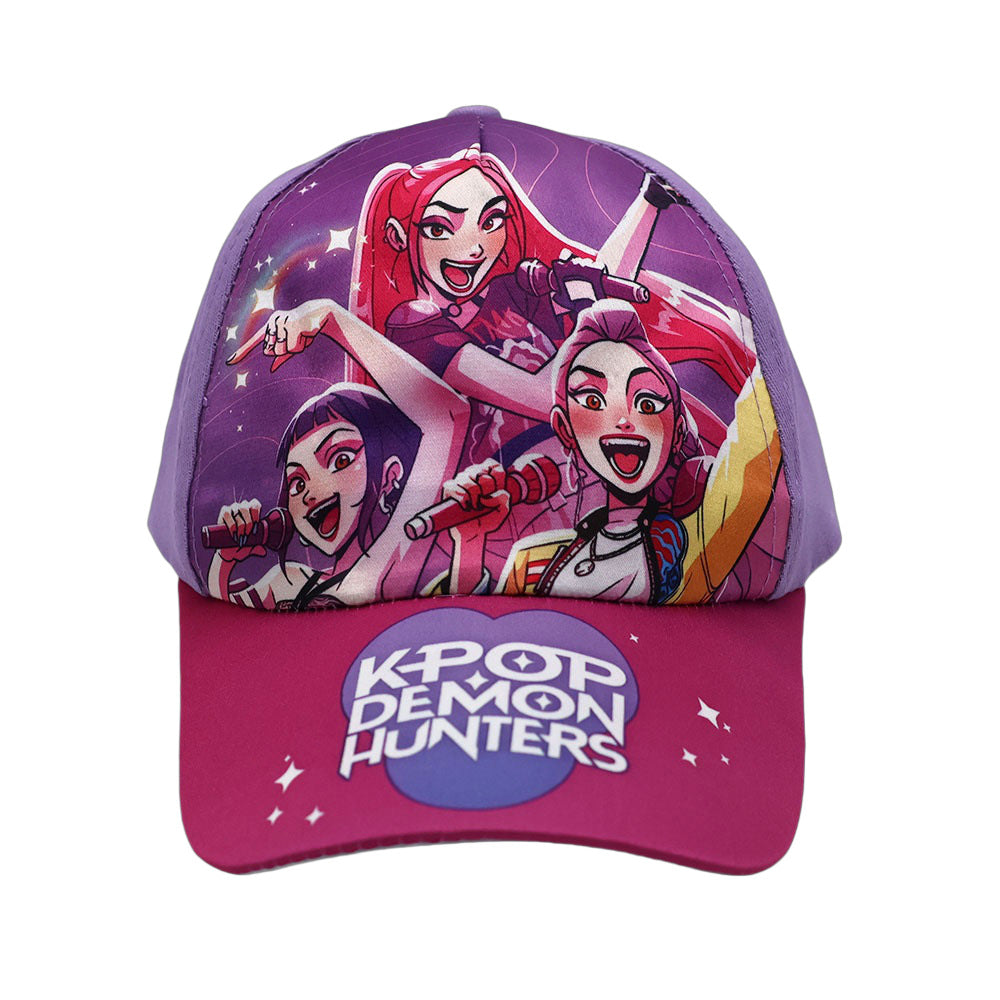 KDH K-pop inspired printed baseball cap for kids