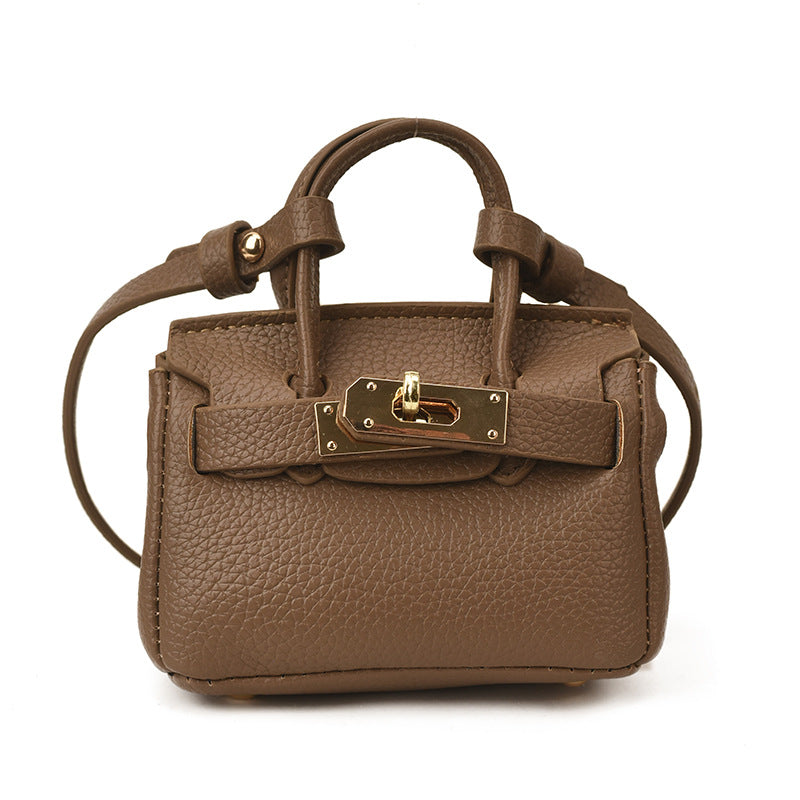 2026 Mini contrast color crossbody bag Kelly mini handbag