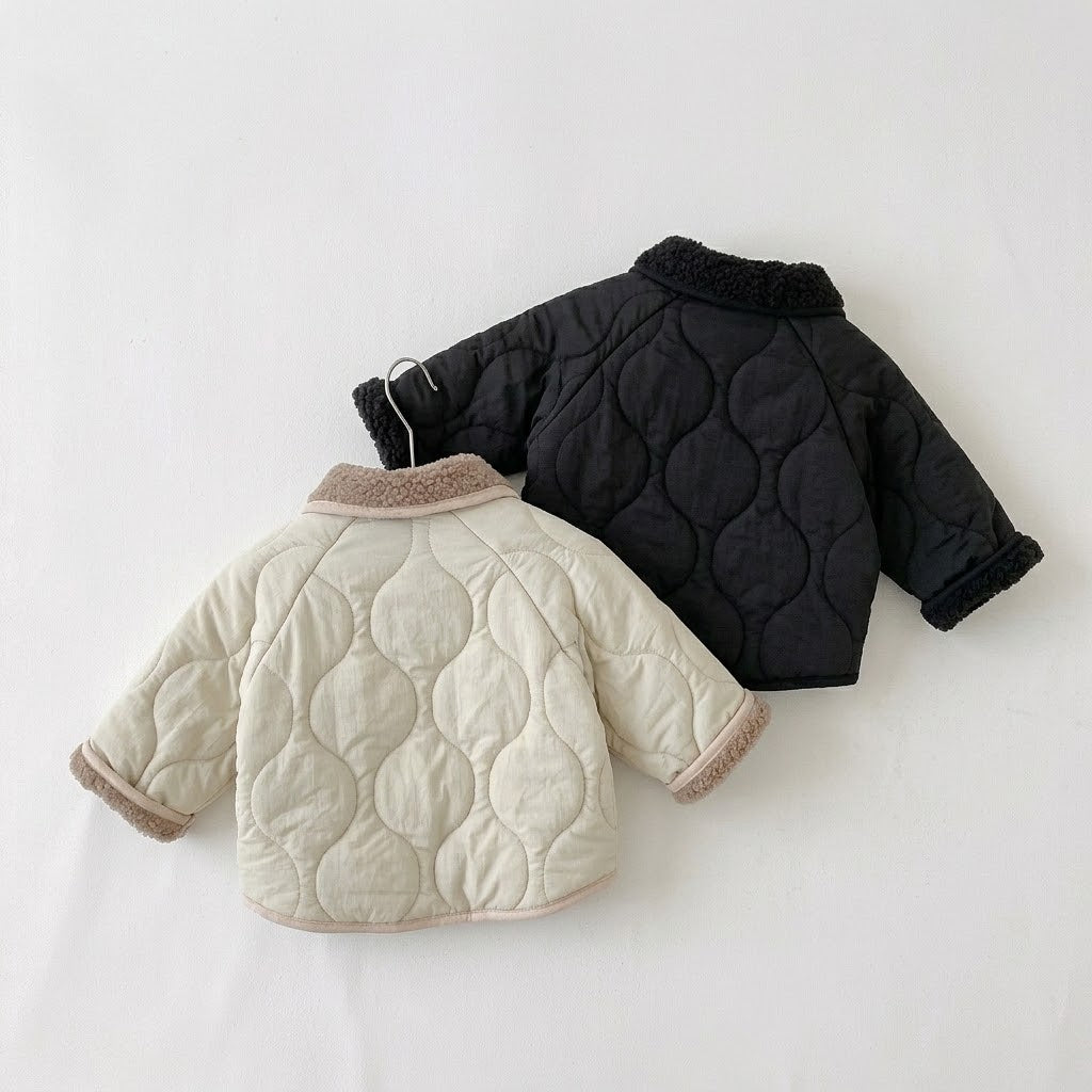 Kids Thick Fleece Warm Winter Jacket