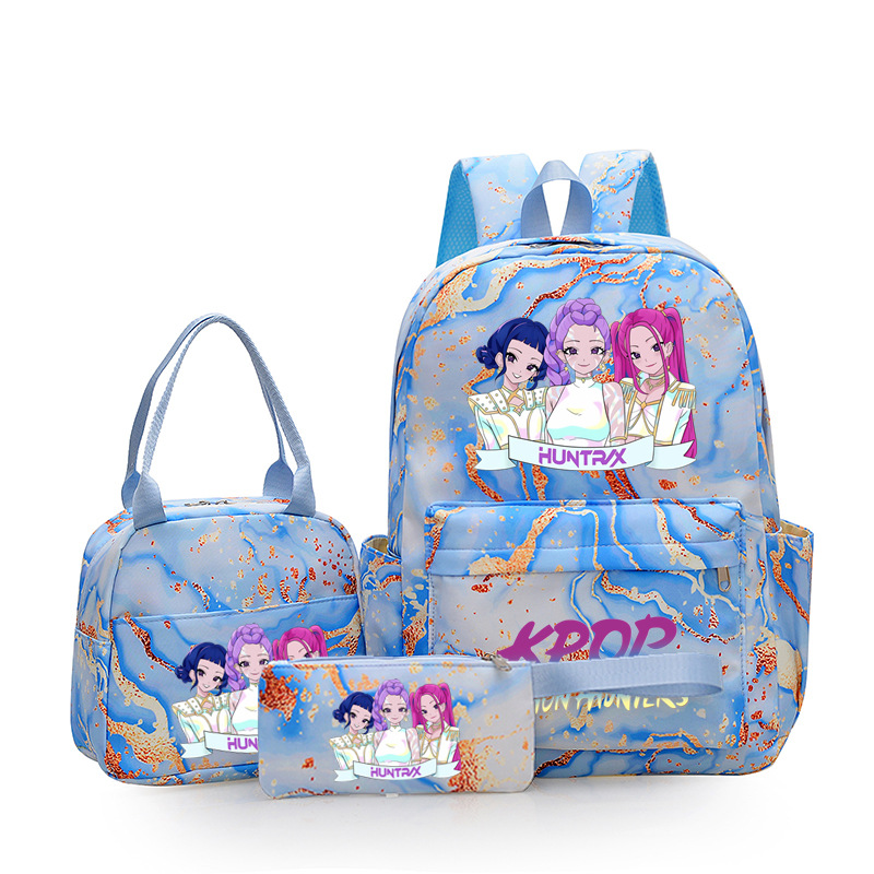 K-pop Witcher Girl Group Backpack Three-Piece Set