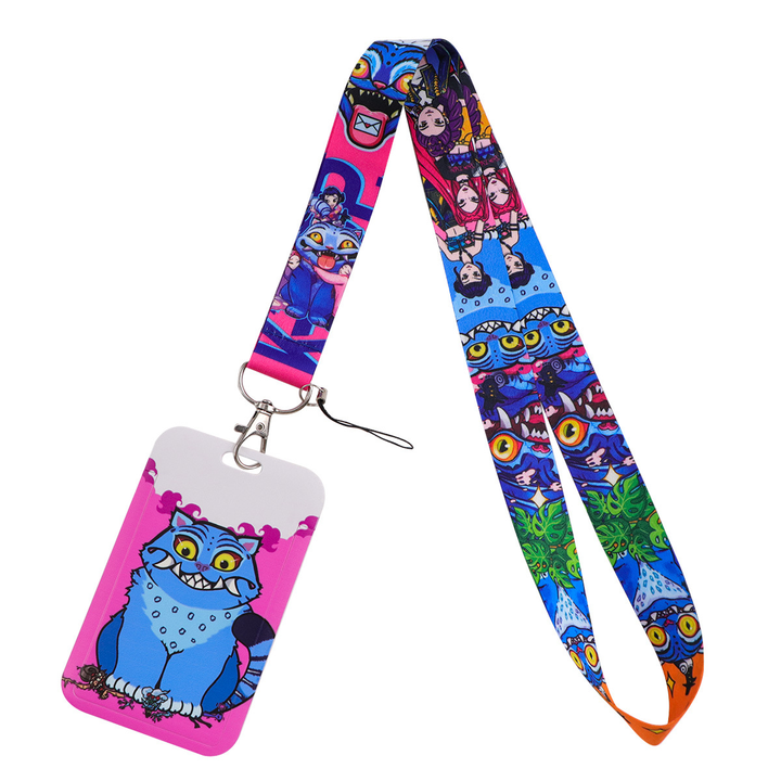 KDH K-pop inspired Phone lanyard card holder