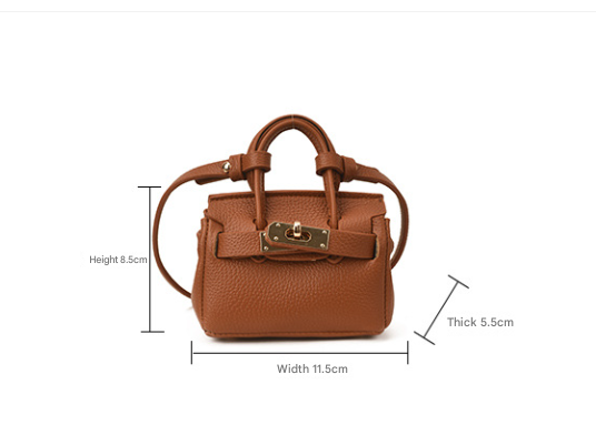 2026 Mini contrast color crossbody bag Kelly mini handbag